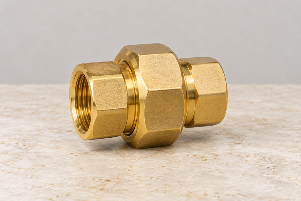 Brass Threaded Union