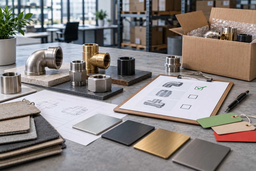 A Six-Field RFQ Template for Plumbing Fittings